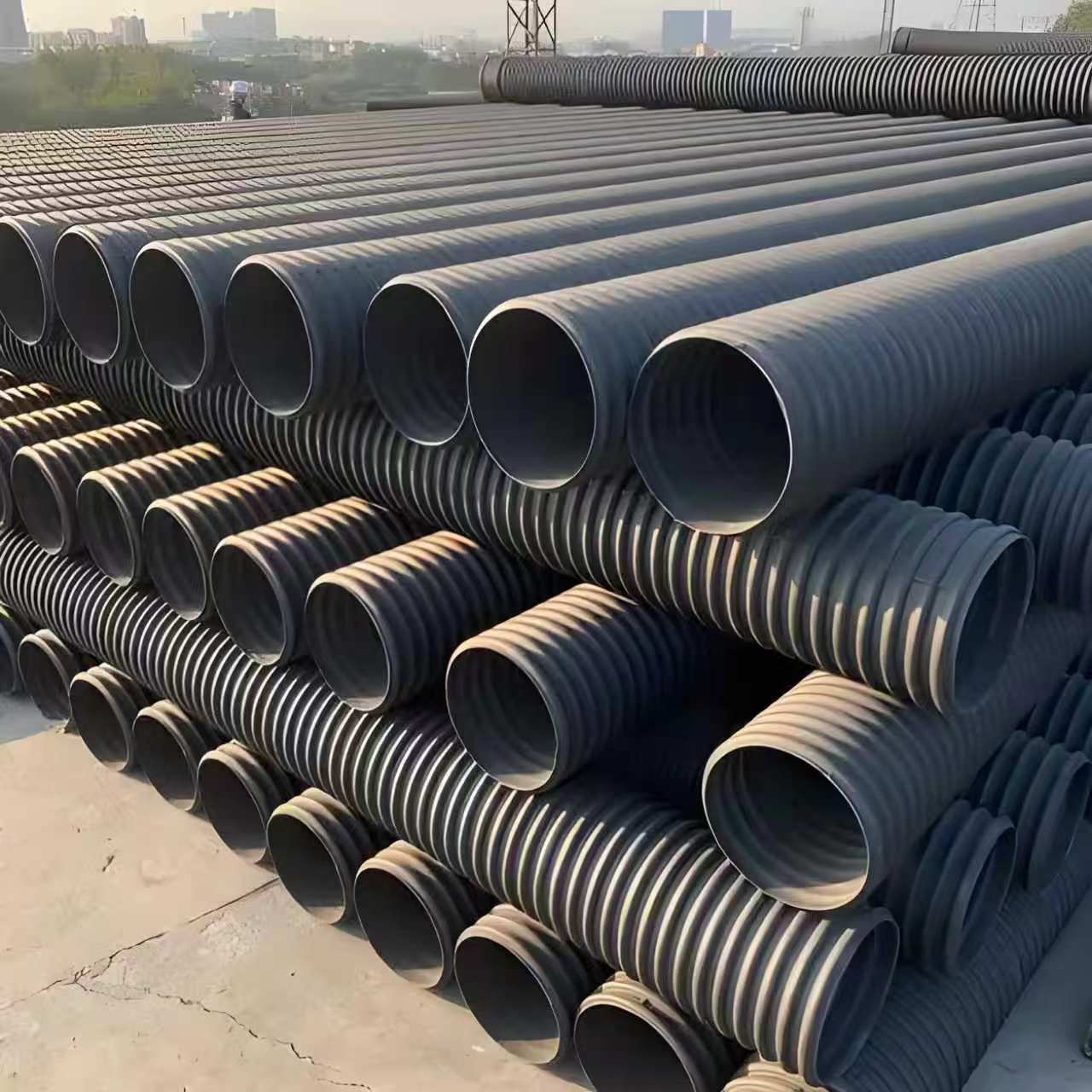 衡阳市钢带增强波纹管钢丝网骨架复合管 - 价格